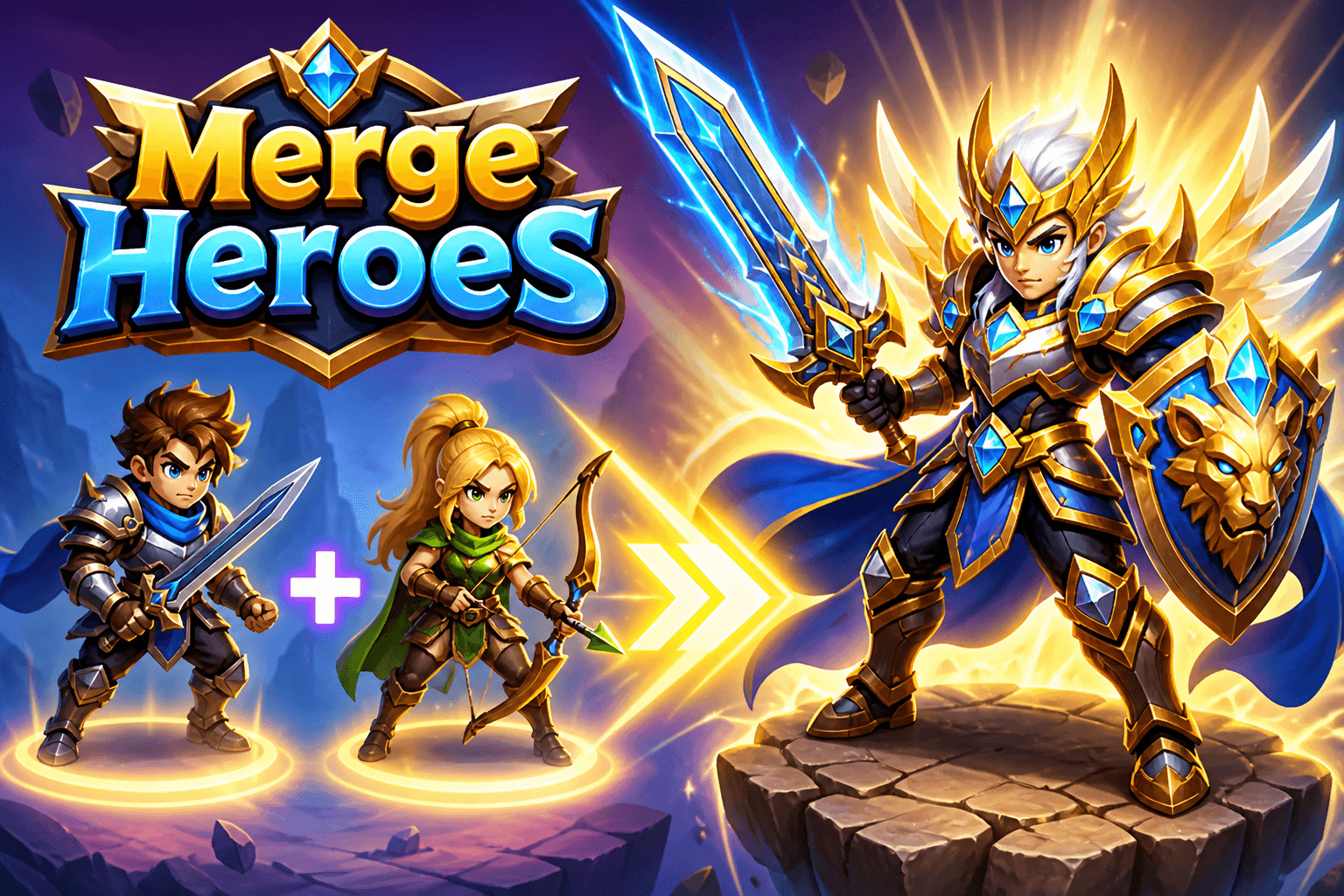 Merge Heroes logo