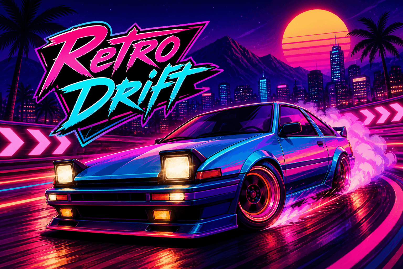 Retro Drift logo
